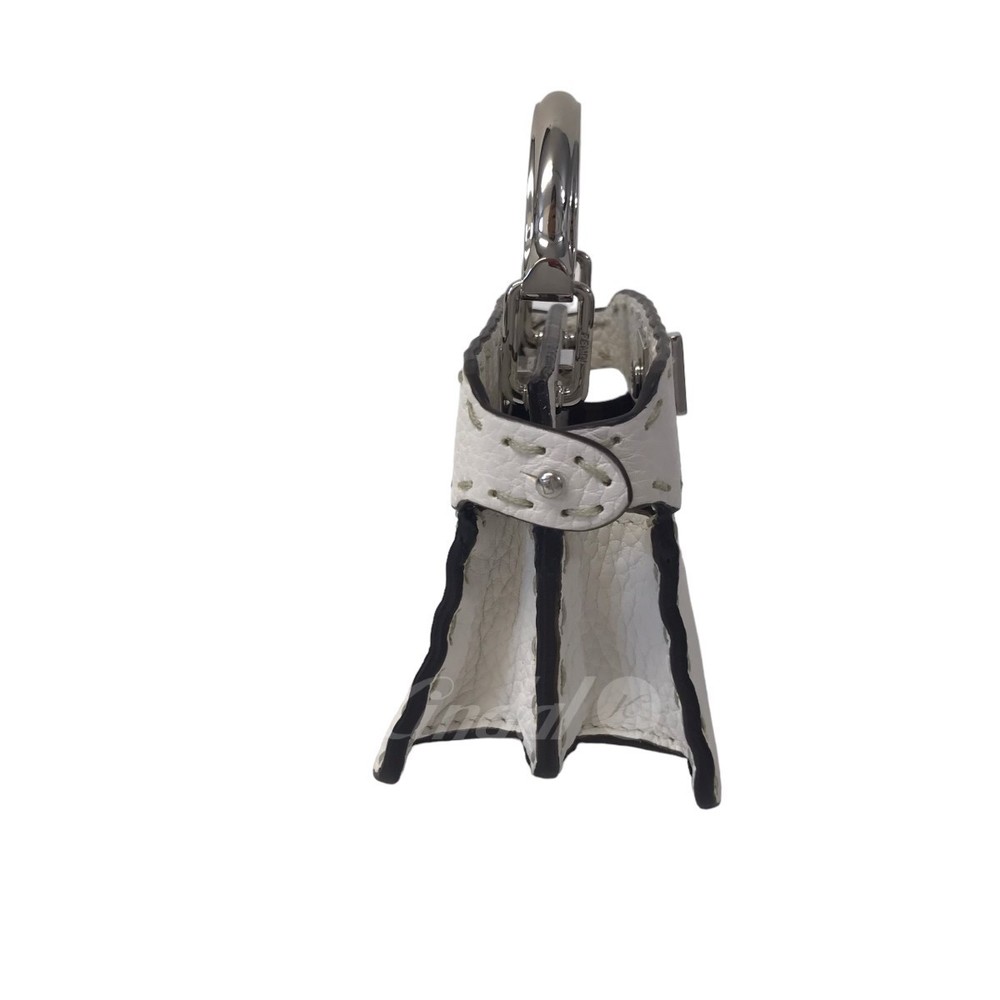 Fendi Python Shoulder Peekaboo Isee Micro Bag Whi… - image 6